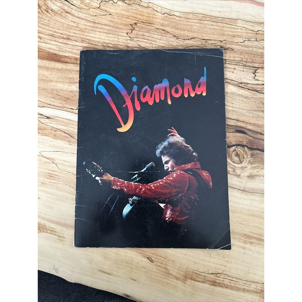 NEIL DIAMOND 1981 ON THE WAY TO THE SKY TOUR CONCERT PROGRAM - SWEET CAROLINE
